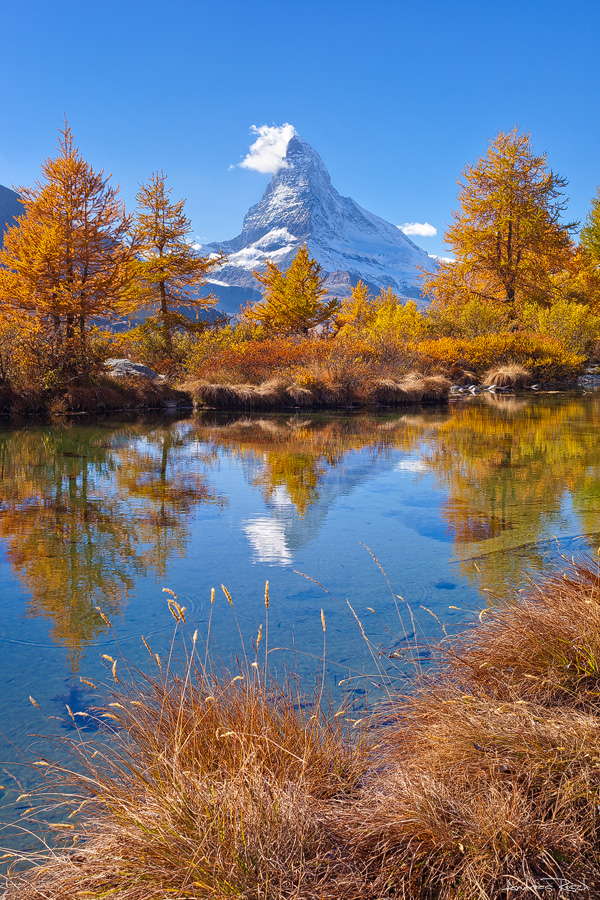 Matterhorn im Grindjsee